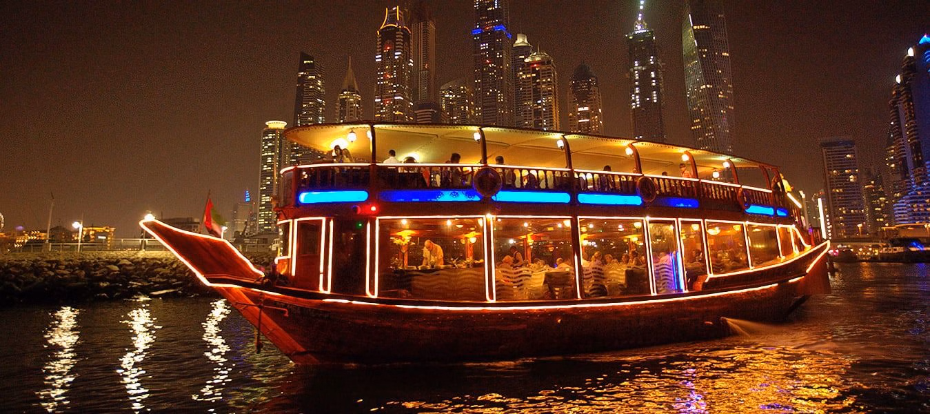 Dhow Cruise Dinner - Marina, Dubai